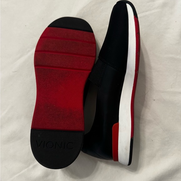 Vionic Women's Black Slip-On Shoes - Picture 2 of 3
